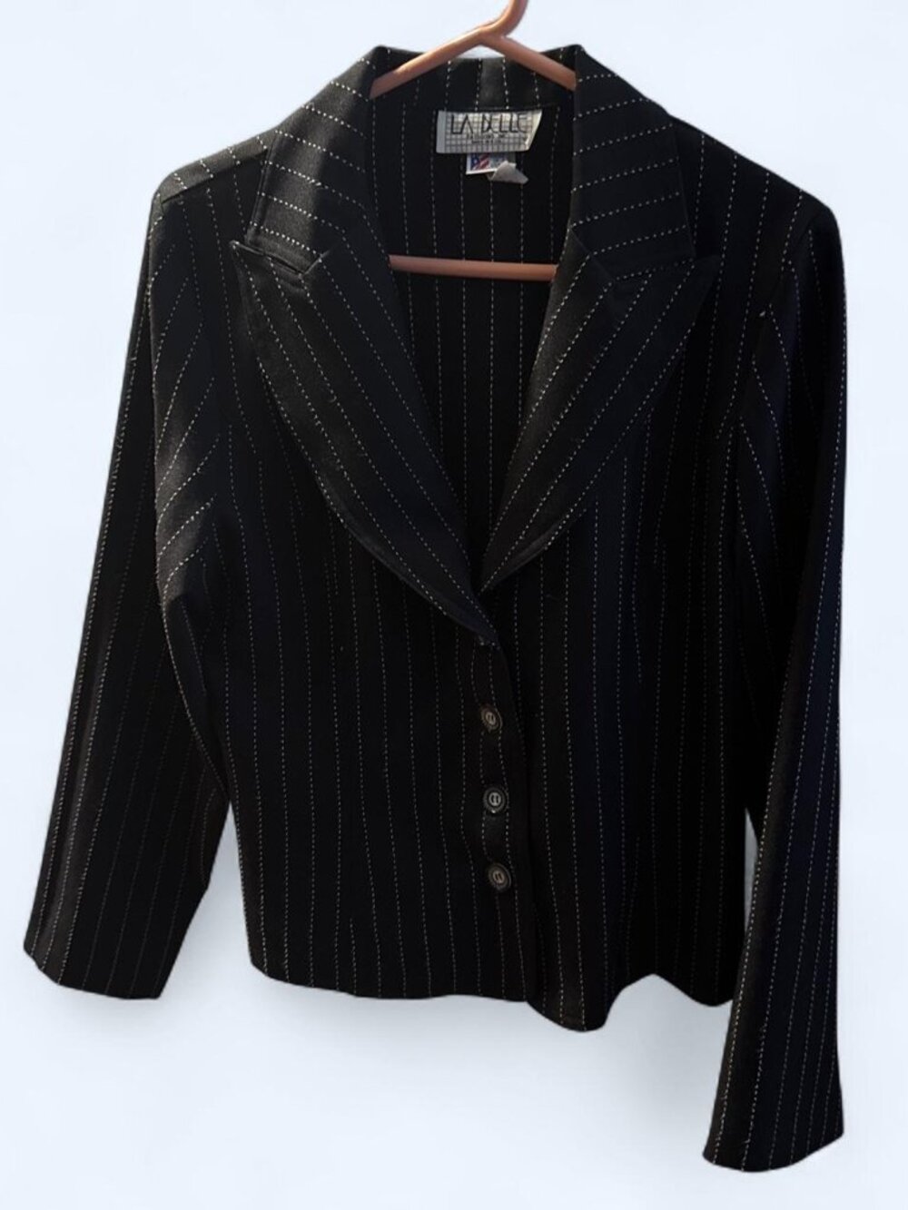 La Belle Fashions 90s Pinstripe Blazer